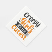 ハローウィンパーティシャツ、ハロウィンシャツ、ハロウィン スタンダードランチョンナプキン (角)