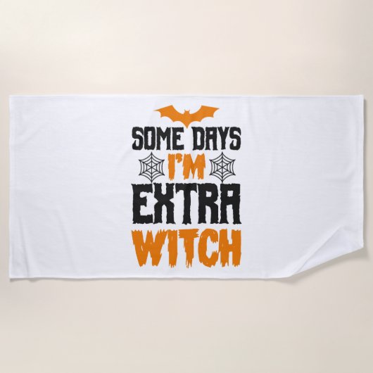 ハローウィンパーティシャツ、ハロウィンシャツ、ハロウィン ビーチタオル (正面)