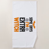 ハローウィンパーティシャツ、ハロウィンシャツ、ハロウィン ビーチタオル (正面)