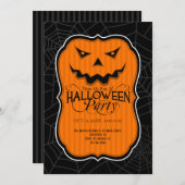 ハローウィンパーティジャコランタン招待状 招待状 (正面/裏面)
