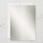 ハローウィンパーティスタイリッシュウィッチ幽霊コーヒーカップ 招待状 (裏面)