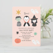 ハローウィンパーティスプクトカキュラブー招待状 招待状 (スタンド正面)