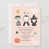 ハローウィンパーティスプクトカキュラブー招待状 招待状 (正面)