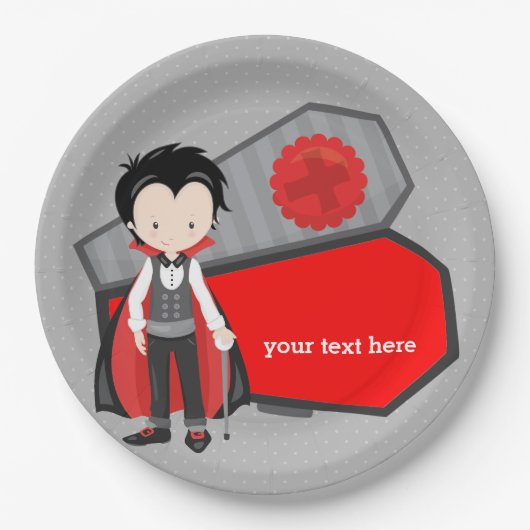 ハローウィンパーティセット ペーパープレート (正面)