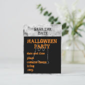 ハローウィンパーティセーブ・ザ・デート案内 案内状 (スタンド正面)