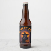 ハローウィンパーティテーマ— Witches' Brew ビールラベル (正面)