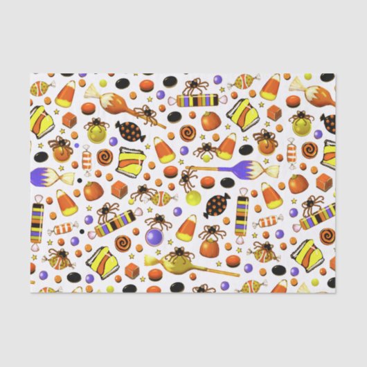 ハローウィンパーティデコールティッシュペーパー 薄葉紙 (正面)