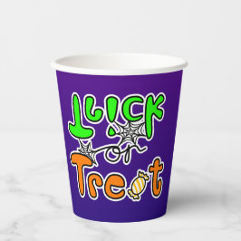 ハローウィンパーティトリックまたは治療 紙コップ