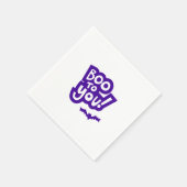 ハローウィンパーティナプキンス – ブーあなたへ！ スタンダードカクテルナプキン (角)