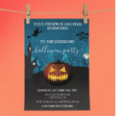 ハローウィンパーティバジェットパンプキン 招待状