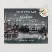 ハローウィンパーティバジェット幽霊のよく出るハウスウォーターカラー (正面)