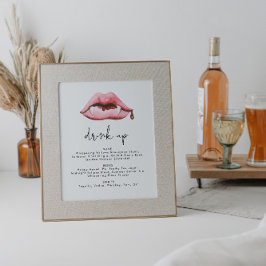 ハローウィンパーティバーメニュー署名テンプレート ポスター