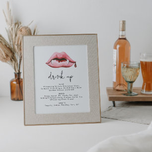 ハローウィンパーティバーメニュー署名テンプレート ポスター