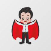 ハローウィンパーティバ子供へンパイア ウィンドウサイン (シート)