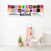 ハローウィンパーティパステルハロウィンデコールウェルカム 横断幕 (インサイチュ)