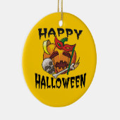 ハローウィンパーティパンプキンオーナメント セラミックオーナメント (右)