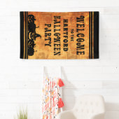 ハローウィンパーティパーソナライズされた歓迎 横断幕 (インサイチュ)