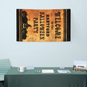 ハローウィンパーティパーソナライズされた歓迎 横断幕 (トレードショー)