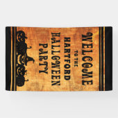 ハローウィンパーティパーソナライズされた歓迎 横断幕 (横)