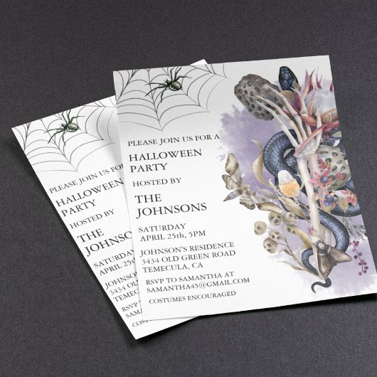 ハローウィンパーティフローラスネークウォーター色