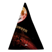 ハローウィンパーティブラックナイトフルムーンホラー パーティーハット (右)