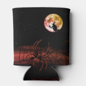 ハローウィンパーティブラックナイトフルムーンホラー 缶クーラー (裏面)