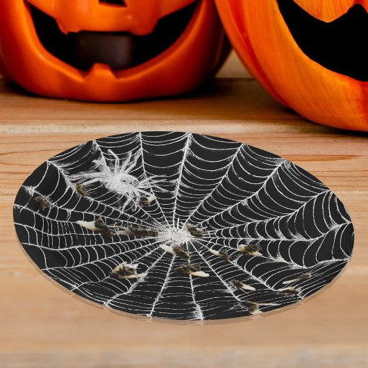 ハローウィンパーティプレートディナーウェアデッドフライ ペーパープレート