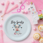 ハローウィンパーティプレート不気味ブードゥードールデコール ペーパープレート (パーティー)