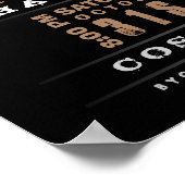 ハローウィンパーティポスター16 x 20 Ghoulish Bash ポスター (角)