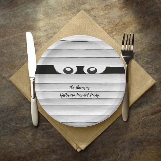 ハローウィンパーティミミ不気味カスタムー ペーパープレート