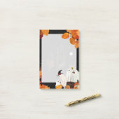 ハローウィンパーティメモ ポストイット (デスク上)