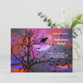 ハローウィンパーティレイヴンナイト 招待状 (スタンド正面)