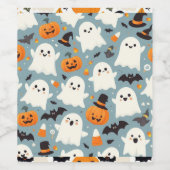 ハローウィンパーティワイン&ワきらめくインバトル ワインラベル (シングルラベル)