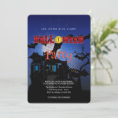 ハローウィンパーティヴィンテージゴシック 招待状 (スタンド正面)