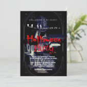 ハローウィンパーティヴィンテージゴシック 招待状 (スタンド正面)