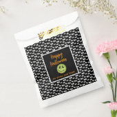 ハローウィンパーティ不気味な黒いグッズバッグロートバッグ フェイバーバッグ (封をした状態)