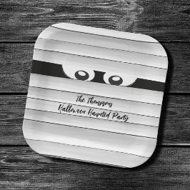 ハローウィンパーティ不気味ミミカスタムー ペーパープレート