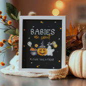 ハローウィンパーティ不気味誕生日表記号 ポスター