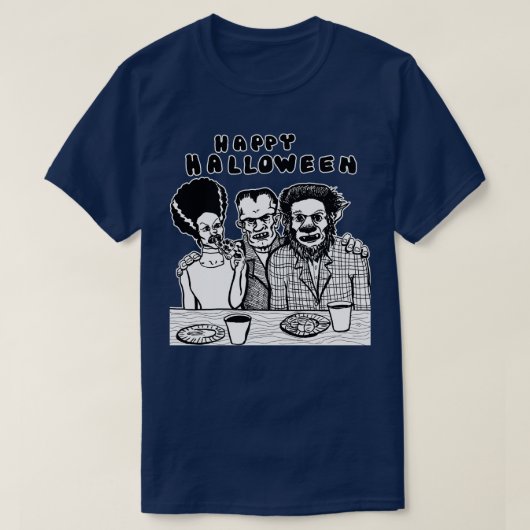 ハローウィンパーティ今夜Tシャツ Tシャツ (デザイン正面)