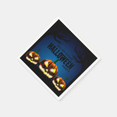 ハローウィンパーティ保存日付 スタンダードカクテルナプキン (角)