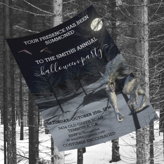 ハローウィンパーティ冬人狼怖