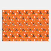 ハローウィンパーティ包装紙シート ラッピングペーパーシート (正面2)