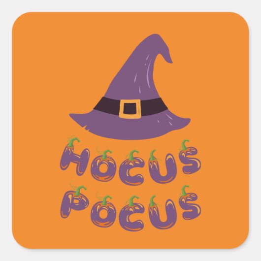 ハローウィンパーティ収集！ スクエアシール (正面)