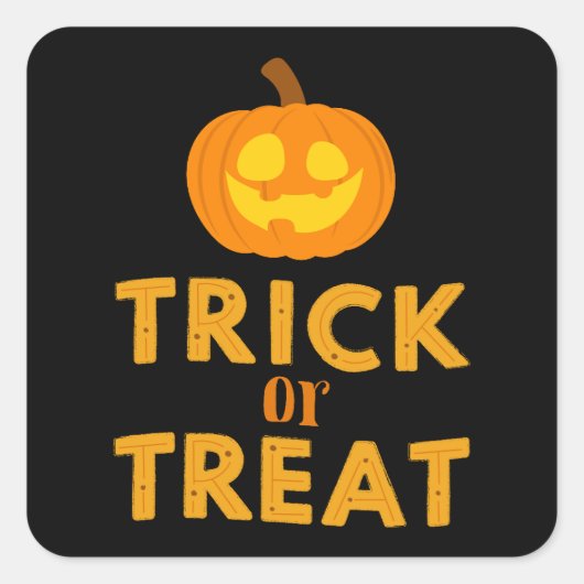 ハローウィンパーティ収集！ スクエアシール (正面)