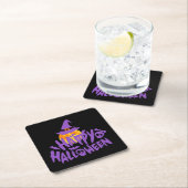 ハローウィンパーティ収集！ スクエアペーパーコースター (インサイチュ)