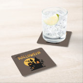 ハローウィンパーティ収集！ スクエアペーパーコースター (インサイチュ)