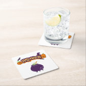 ハローウィンパーティ収集！ スクエアペーパーコースター (インサイチュ)