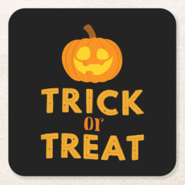 ハローウィンパーティ収集！ スクエアペーパーコースター