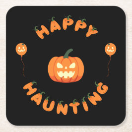 ハローウィンパーティ収集！ スクエアペーパーコースター