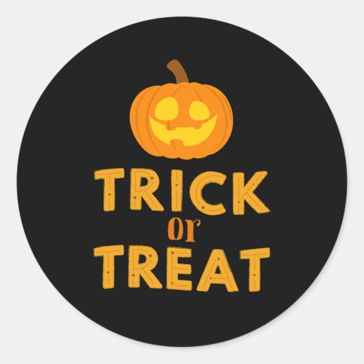 ハローウィンパーティ収集！ ラウンドシール (正面)